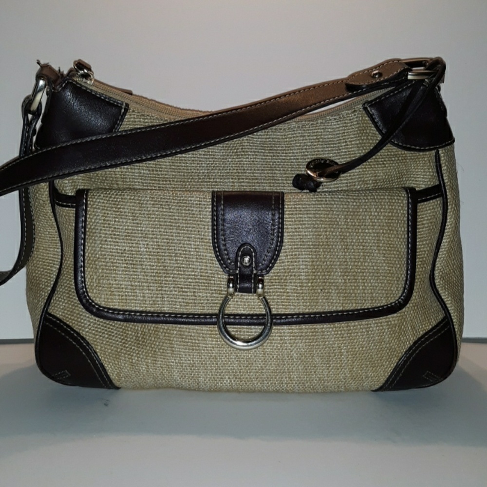 Etienne Aigner straw bag
